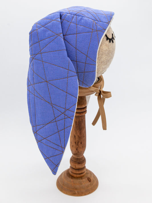 Silk Baby Bunny Bonnet in HanaRuka Harmony: Blossoms of Joy and Comfort!🌸