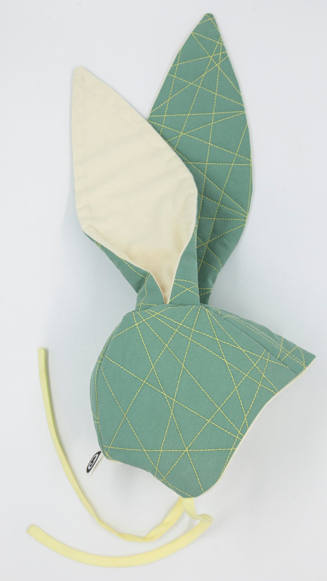 Cotton Baby Bunny Bonnet in Mint Julep