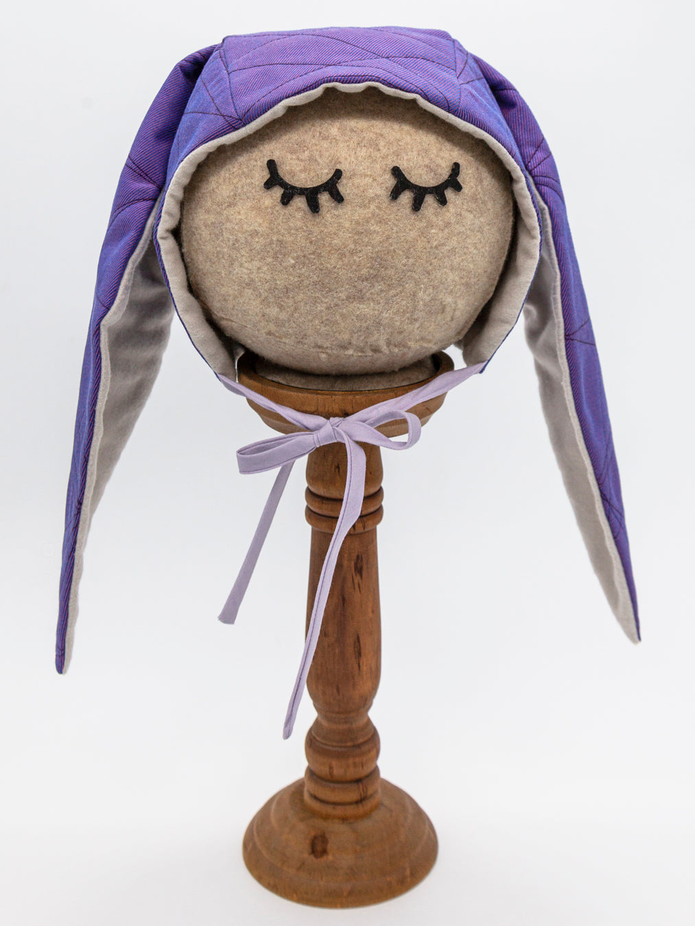 Cotton Twill Baby Bunny Bonnet in Tanzanite Gem: A Symphony of Subtle Hues 💎🌈