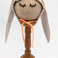 Linen Baby Bunny Bonnet in Sunkissed Summer Sunset: Peach Glow & Golden Memories