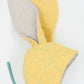 Silk Baby Bunny Bonnet in Limoncello Lello: The Sunshine-Kissed Wonder 🍋