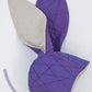 Cotton Twill Baby Bunny Bonnet in Tanzanite Gem: A Symphony of Subtle Hues 💎🌈