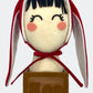 Wool Baby Bunny Bonnet in Republik Rouge: A Bold Statement of Cozy Charm