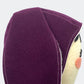 Tyrian Wool Baby Bunny Bonnet – Mulberry Elegance in a Timeless Purple