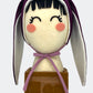 Tyrian Wool Baby Bunny Bonnet – Mulberry Elegance in a Timeless Purple
